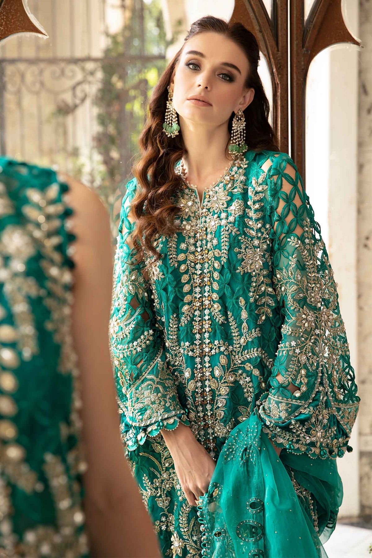 3 Piece Unstitched Embroidered Suit